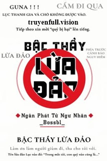 Bìa truyện Bậc Thầy Lừa Đảo - Ngân Phát Tử Ngư Nhãn - Ngân Phát Tử Ngư Nhãn