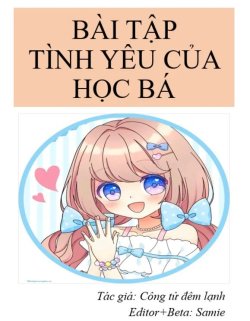 Bìa truyện Bài Tập Tình Yêu Của Học Bá