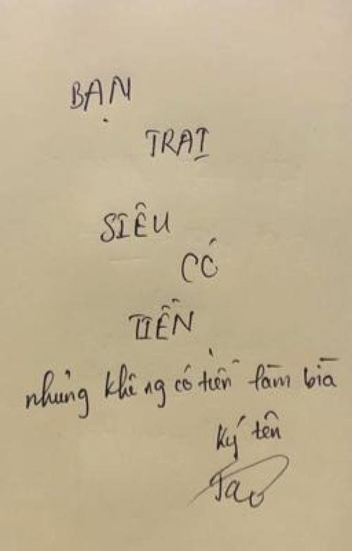 Bìa truyện Bạn Trai Siêu Có Tiền