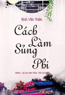 Bìa truyện Cách Làm Sủng Phi - Bích Vân Thiên