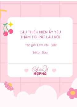 Bìa truyện Cậu Thiếu Niên Ấy Yêu Thầm Tôi Rất Lâu Rồi