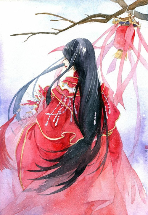 Bìa truyện CÔ DÂU BẢY TUỔI: LÀM DÂU ÂM PHỦ - Kiều Ngọc Liên