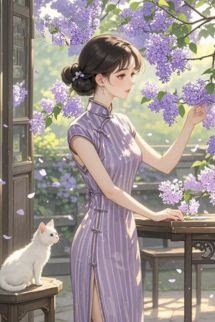 Bìa truyện [Dân Quốc] Tất Cả Phản Diện Đều Sợ Cô Khóc - Ngư Thất Thải