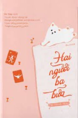 Bìa truyện Hai Người Ba Bữa