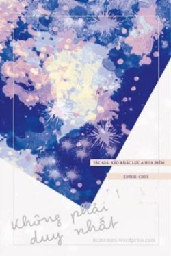 Bìa truyện Không Phải Duy Nhất