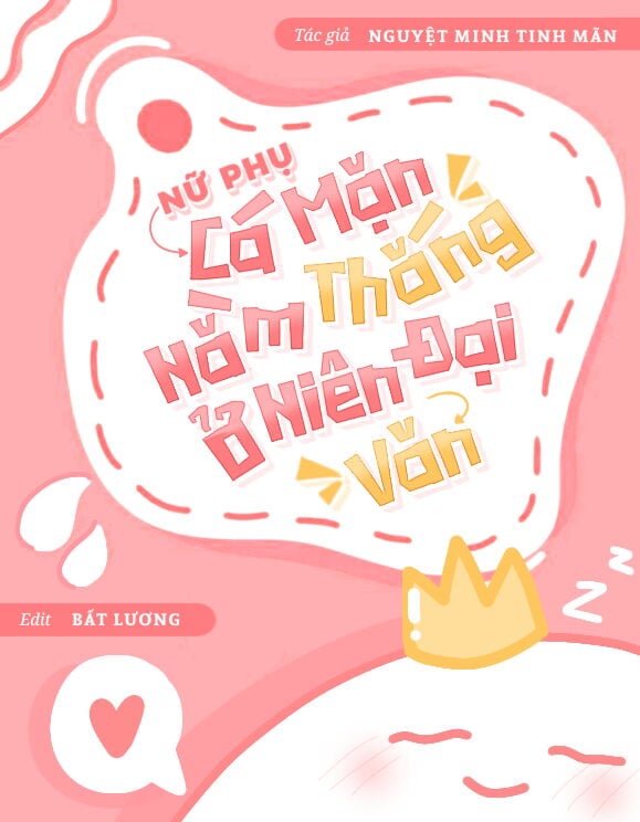 Bìa truyện Nữ Phụ Cá Mặn Nằm Thắng Ở Niên Đại Văn - Nguyệt Minh Tinh Mãn