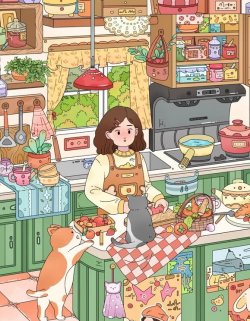 Bìa truyện Quán Ăn Vặt Nhà Họ Lâm Mỹ Thực - Tây Lương Miêu