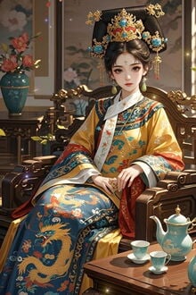 Bìa truyện Sau Khi Xuyên Thành Chân Hoàn Trong Như Ý Truyện Ta Pressing Đại Như - Đô Phong Điểm Hảo A