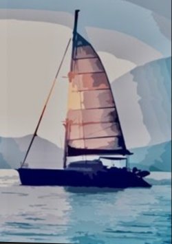 Bìa truyện Thuyền Vượt Gió Mưa