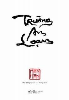 Bìa truyện Trường An Loạn - Hàn Hàn