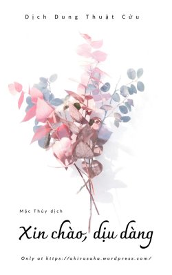 Bìa truyện Xin Chào, Dịu Dàng